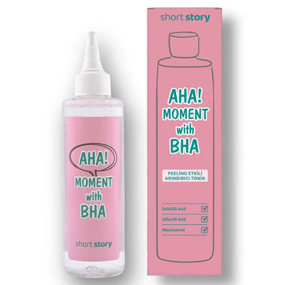 Short Story AHA! MOMENT WITH BHA Purifying Toner 200 ml by Beauty Care Bag
