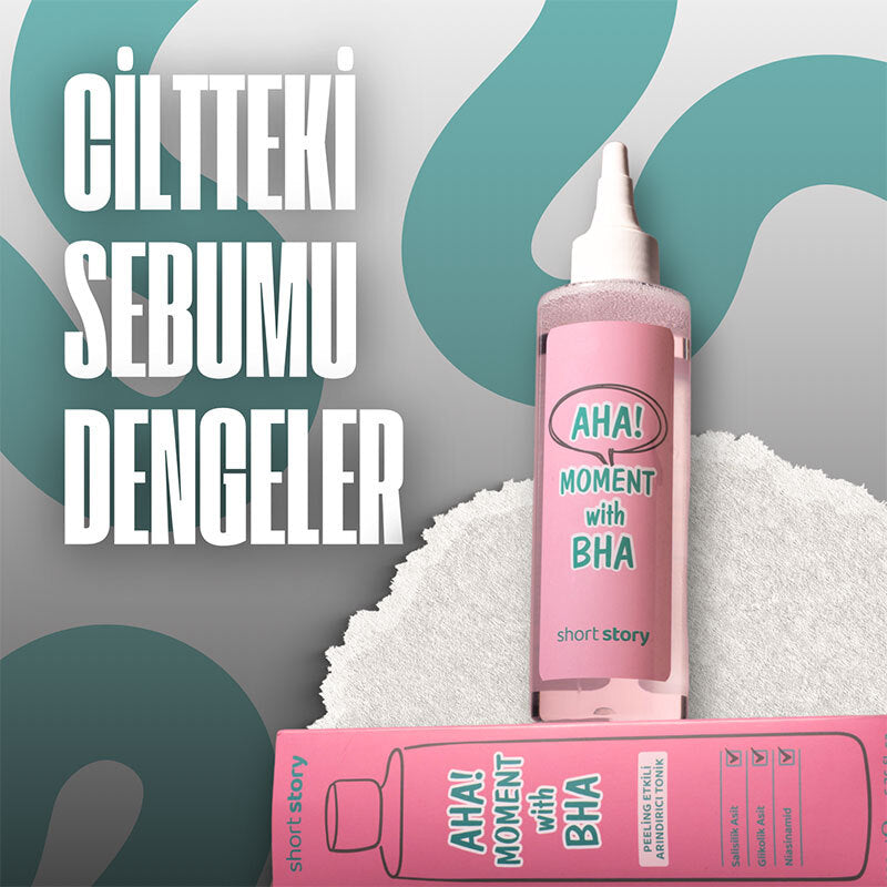 Short Story AHA! MOMENT WITH BHA Purifying Toner 200 ml by Beauty Care Bag
