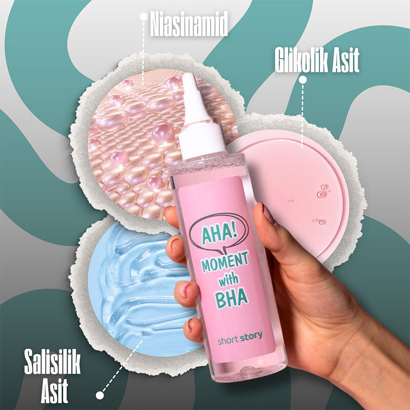 Short Story AHA! MOMENT WITH BHA Purifying Toner 200 ml by Beauty Care Bag
