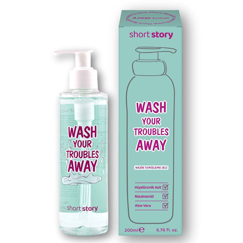 Short Story Wash Your Troubles Away Cleansing Gel 200 ml by Beauty Care Bag