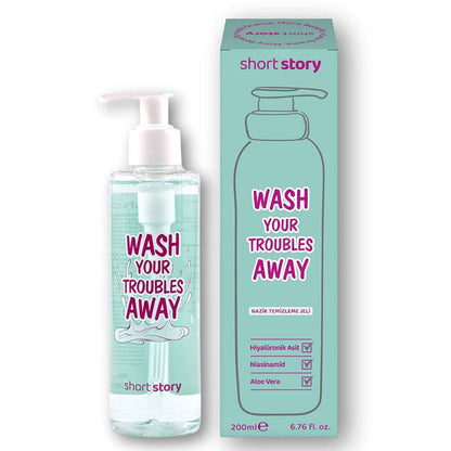 Short Story Wash Your Troubles Away Cleansing Gel 200 ml by Beauty Care Bag