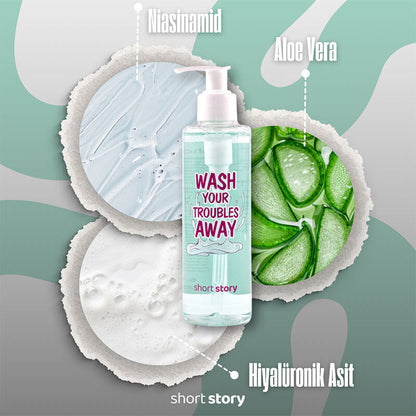 Short Story Wash Your Troubles Away Cleansing Gel 200 ml by Beauty Care Bag