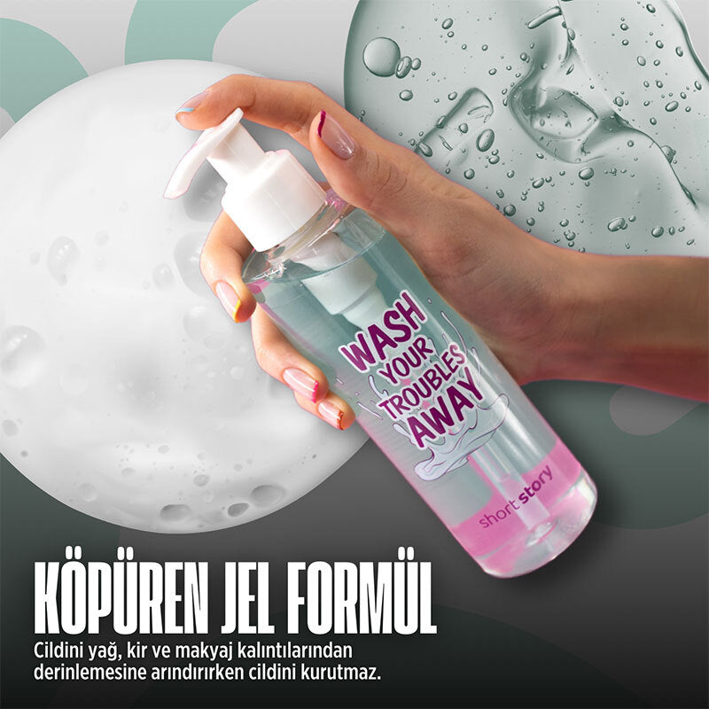 Short Story Wash Your Troubles Away Cleansing Gel 200 ml by Beauty Care Bag