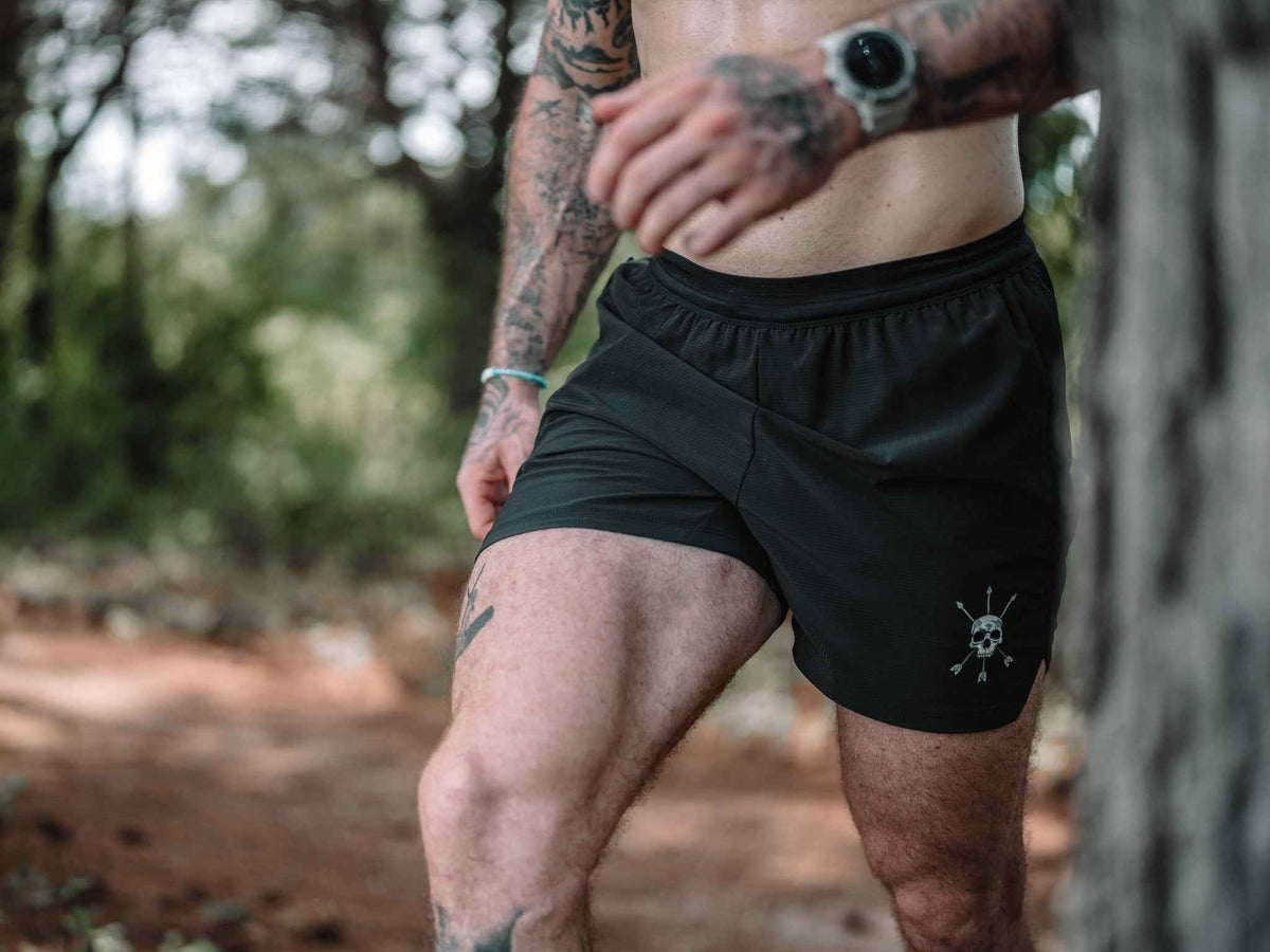 MEN’S | HYBRIFLEX SHORT : BLACK by Alpha Country Training + Nutrition