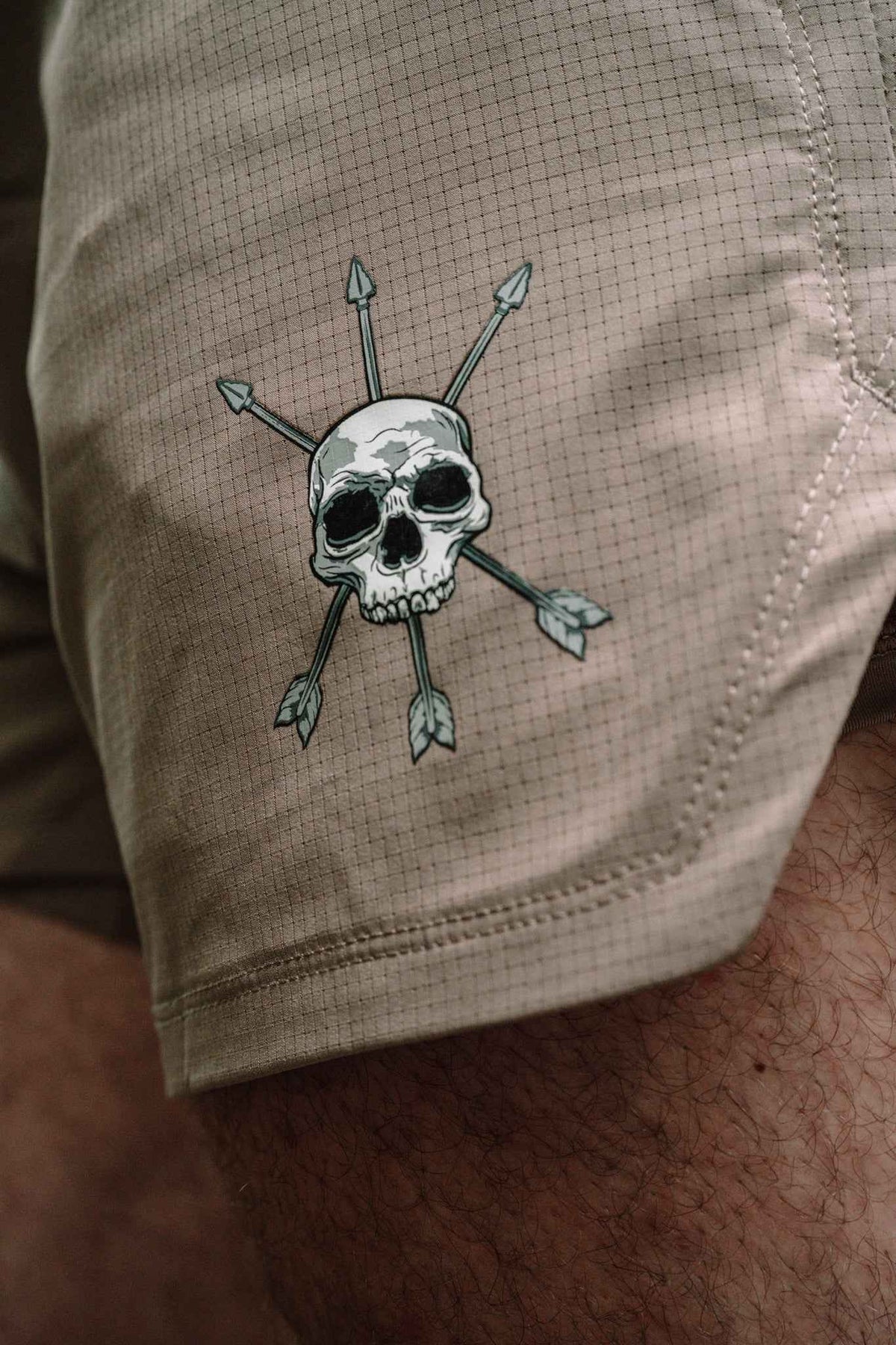 MEN’S | HYBRIFLEX SHORT : TAN by Alpha Country Training + Nutrition