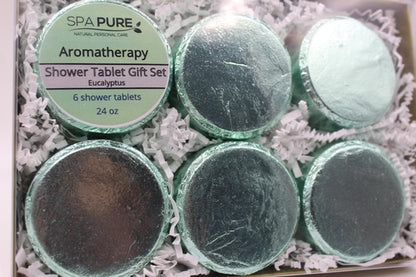 Spa Pure eucalyptus shower tablets, 6 pack