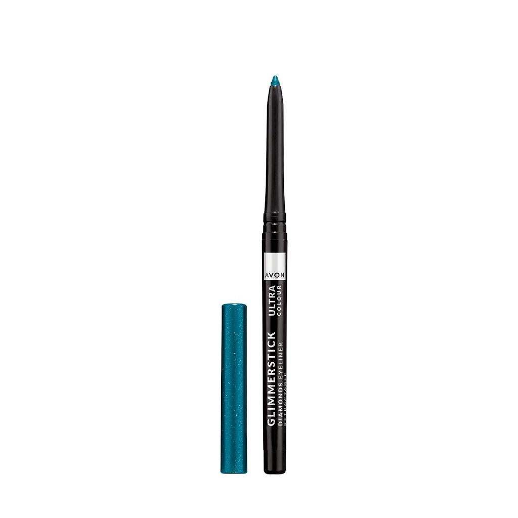 Avon Glimmerstick Retractable Shimmer Eyeliner Aqua Sparkle by Beauty Care Bag