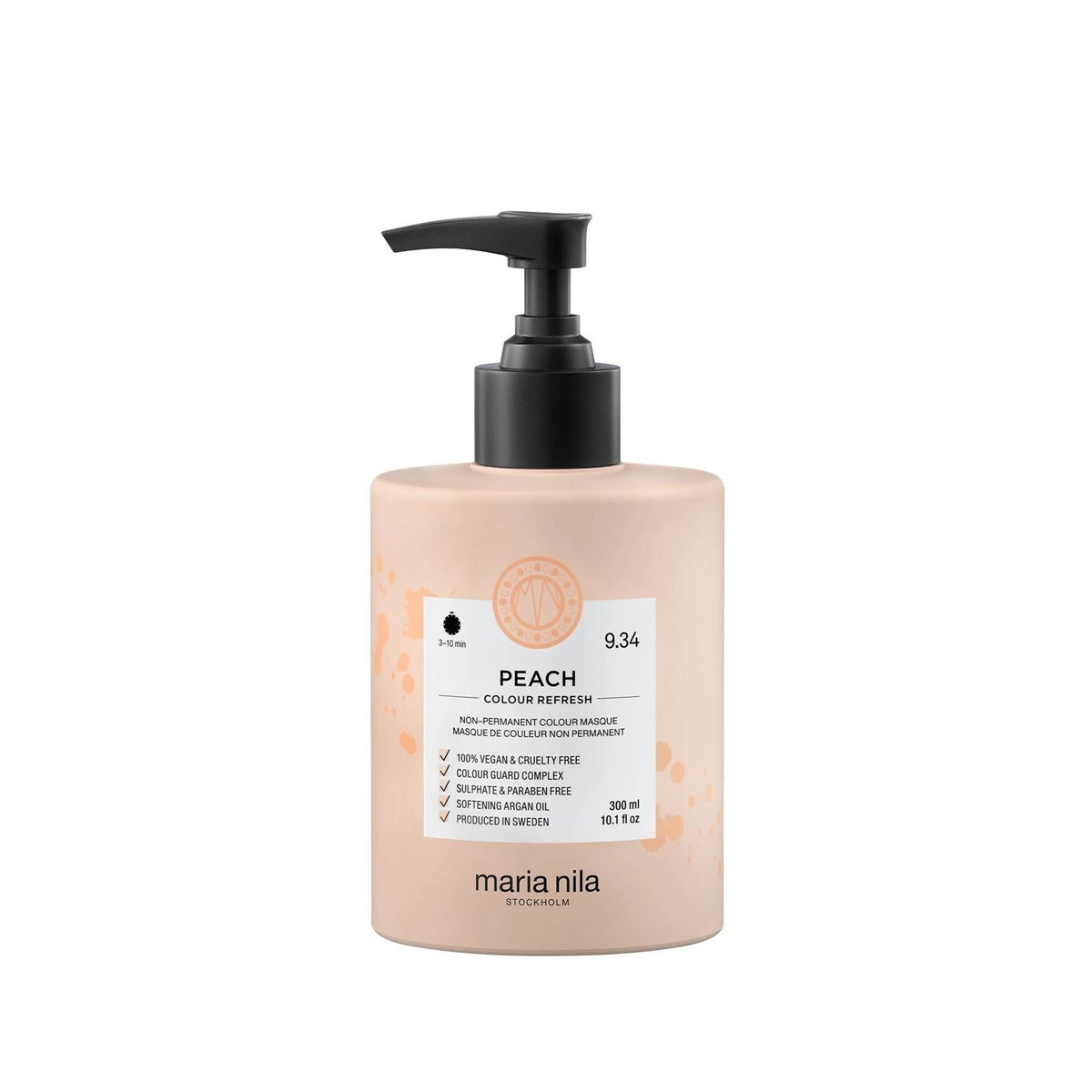 Maria Nila Colour Refresh Peach 9.34 Nourishing Color Mask 300 ml by Beauty Care Bag