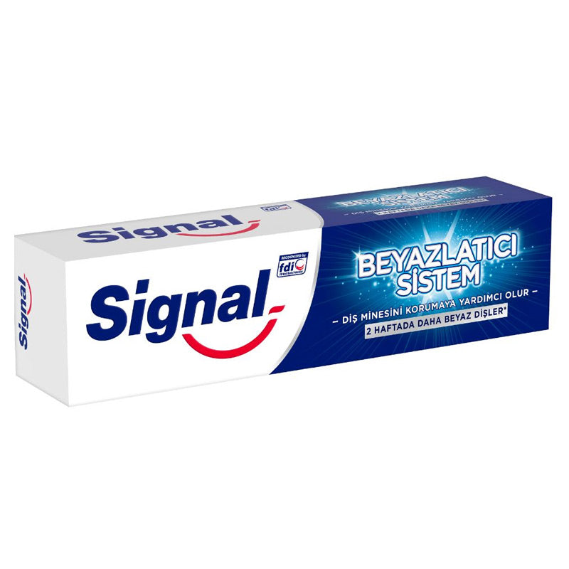 Signal White System Toothpaste for Brighter Teeth 50 ml by Beauty Care Bag