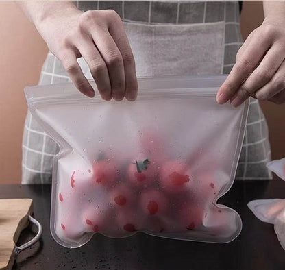 Silicone Food Storage Containers – Stand-Up Zip-Shut BagsFood StorageTorqelo.com