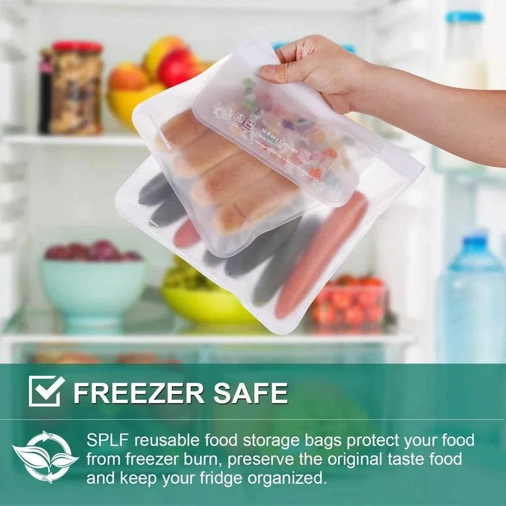 Silicone Food Storage Containers – Stand-Up Zip-Shut BagsFood StorageTorqelo.com