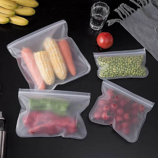 Silicone Food Storage Containers – Stand-Up Zip-Shut BagsFood StorageTorqelo.com