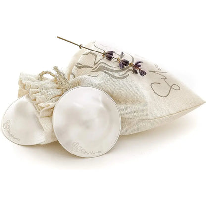 Silver nursing cups – view 2