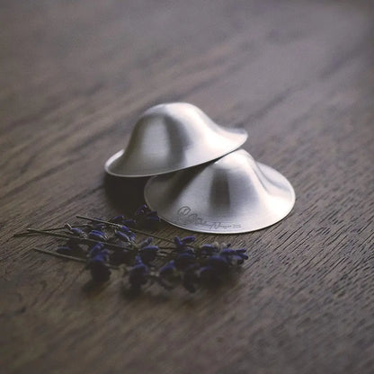 Silver nursing cups – view 5