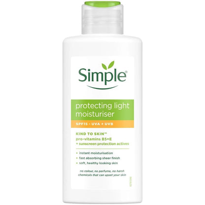 Simple SPF 15 Hydrating Moisturizer for Sensitive Skin 125 mlSPFTorqelo.com