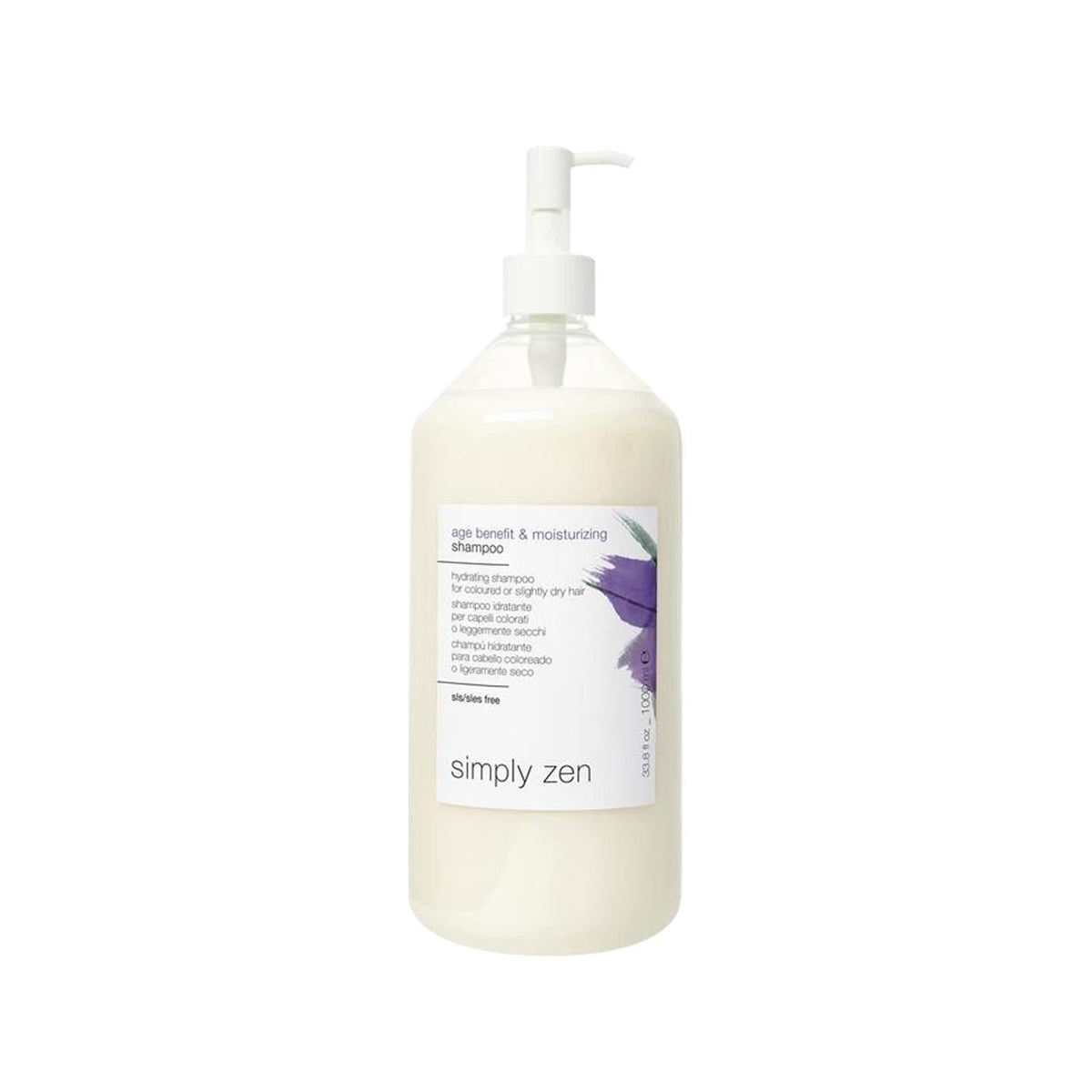 Simply Zen Moisturizing Shampoo 1000ml - Hydrating, Age Benefit Hair Care for Dry & Damaged HairShampooTorqelo.com