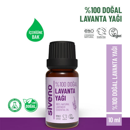 Siveno Natural Lavender Essential Oil for Skin & Hair 10 ml by Beauty Care Bag