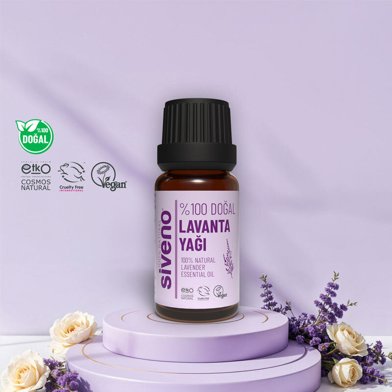 Siveno Natural Lavender Essential Oil for Skin & Hair 10 ml by Beauty Care Bag