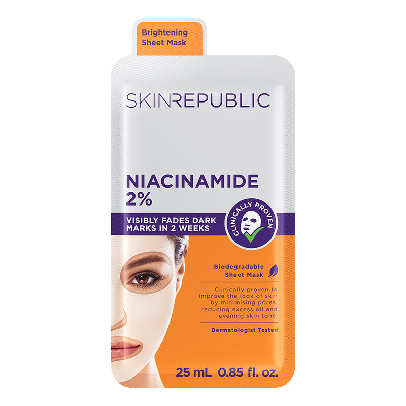 Skin Republic Niacinamide 2% Face Mask for Brightening 25 ml by Beauty Care Bag