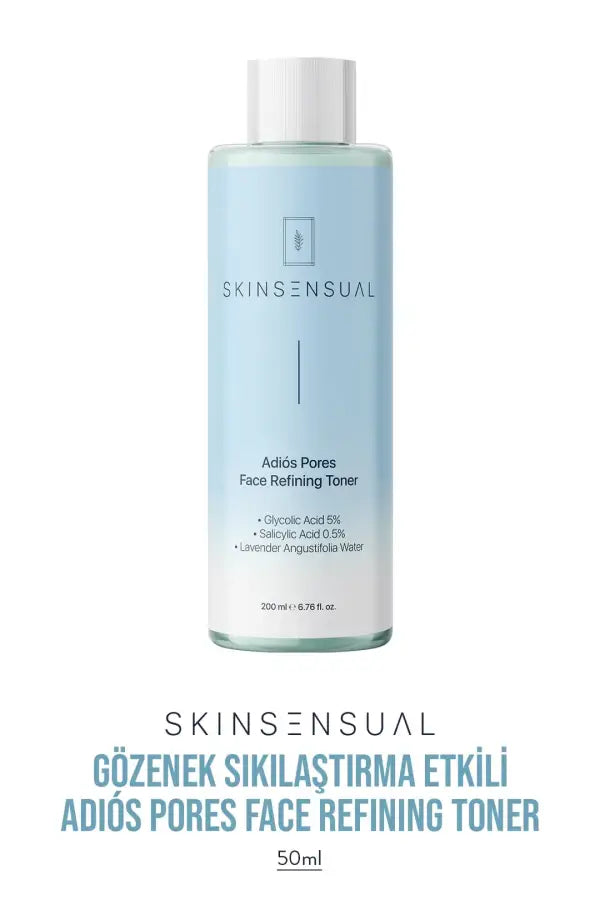 Skin Sensual Adiôs Pores Refining Toner for Clear Skin 200 ml by Beauty Care Bag