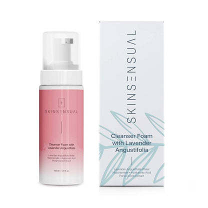 Skin Sensual Lavender Cleanser Foam Soothing Wash 150 ml by Beauty Care Bag
