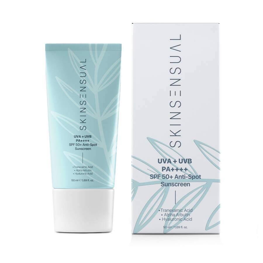 Skin Sensual SPF 50+ Anti-Spot Sunscreen Brightening UV Shield 50 ml by Beauty Care Bag