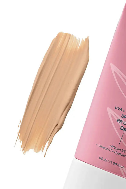 Skin Sensual SPF 50+ BB Cream Dark Tinted Sun Protection 50 ml by Beauty Care Bag