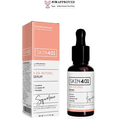 Skin401 Retinol Firm & Renew Serum for Smooth Skin 30ml by Beauty Care Bag