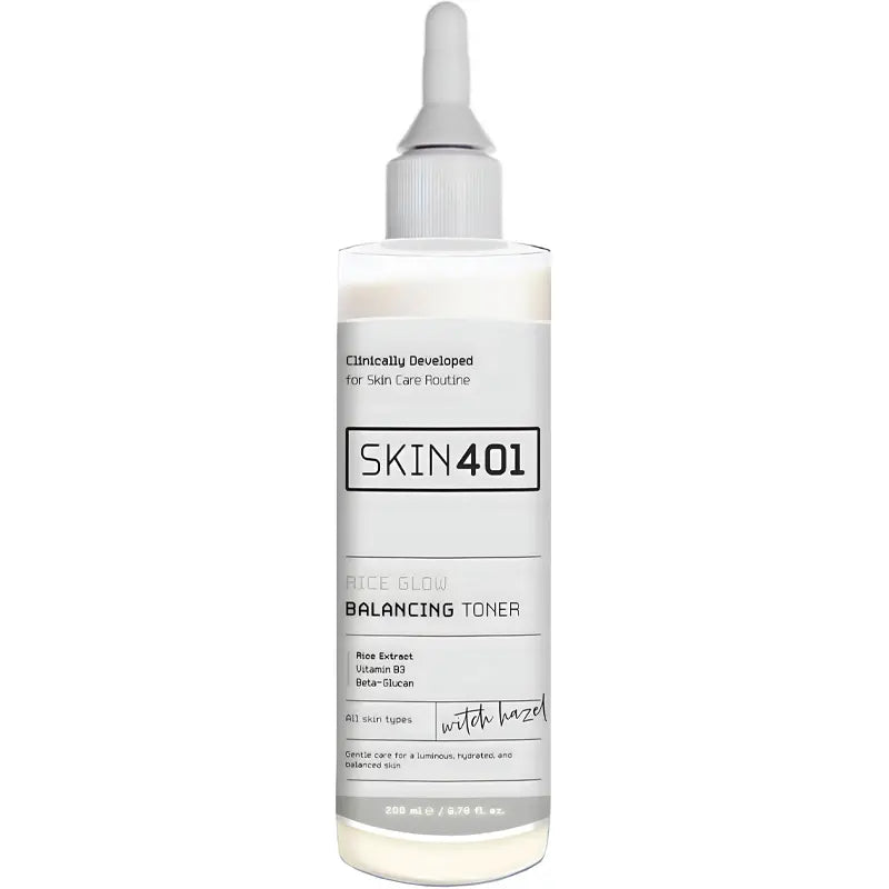 Skin401 Rice Glow Balancing Toner for Brightening 200ml by Beauty Care Bag