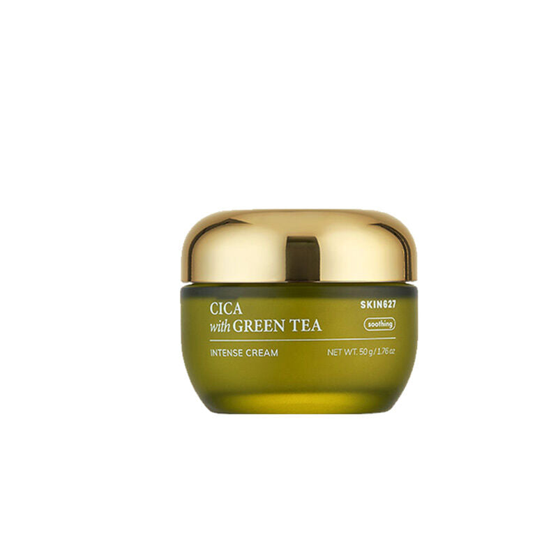 Skin627 Cica & Green Tea Intense Cream for Soothing 50g by Beauty Care Bag