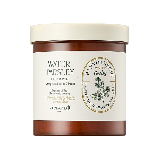 SKINFOOD Pantothenic Water Parsley Clear Pad 250g (60 Pads) by Seoulia