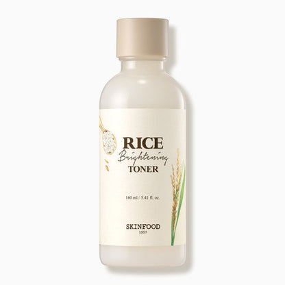 SKINFOOD Rice Brightening Toner 160ml by Seoulia