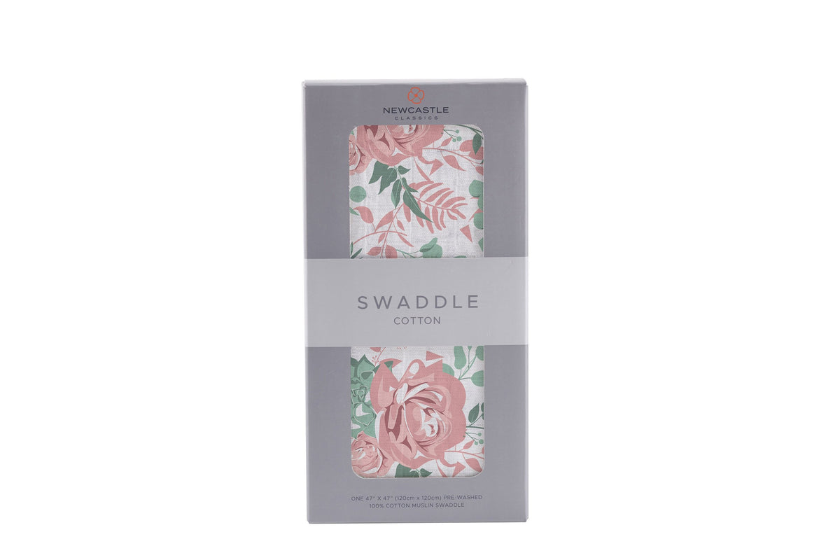Desert Rose Swaddle by Lavender Charlie