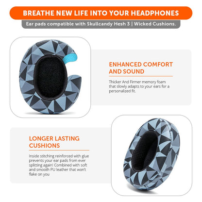 Skullcandy Hesh 3, Evo, and Crusher Replacement EarpadsEar PadsTorqelo.com