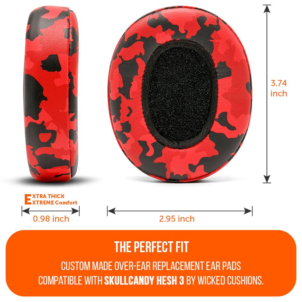 Skullcandy Hesh 3, Evo, and Crusher Replacement EarpadsEar PadsTorqelo.com