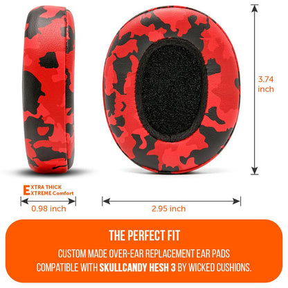 Skullcandy Hesh 3, Evo, and Crusher Replacement EarpadsEar PadsTorqelo.com