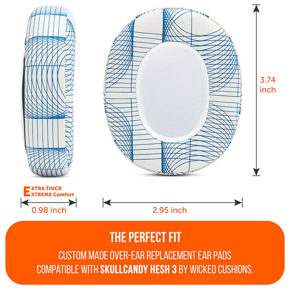 Skullcandy Hesh 3, Evo, and Crusher Replacement EarpadsEar PadsTorqelo.com