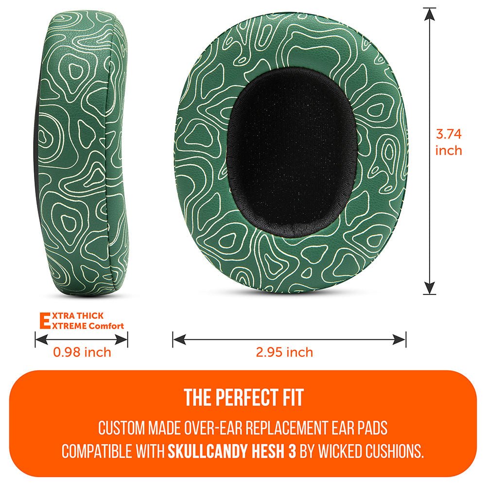 Skullcandy Hesh 3, Evo, and Crusher Replacement EarpadsEar PadsTorqelo.com