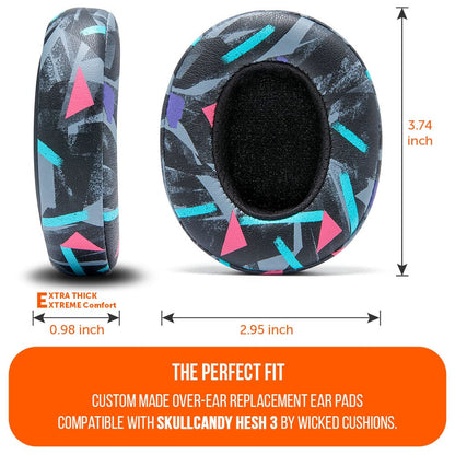 Skullcandy Hesh 3, Evo, and Crusher Replacement EarpadsEar PadsTorqelo.com