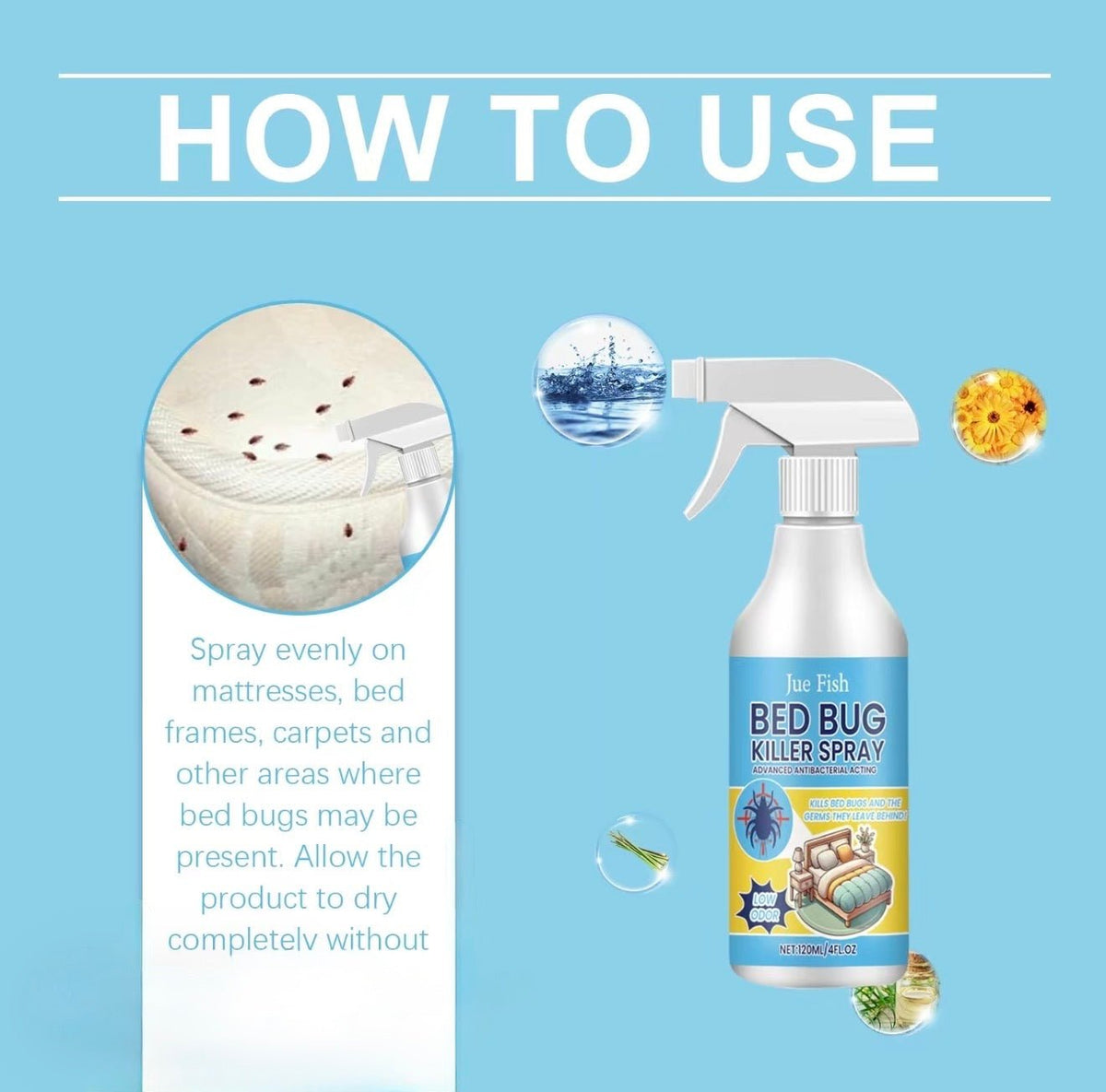 SleepSafe Bed Bug SprayTorqelo.com