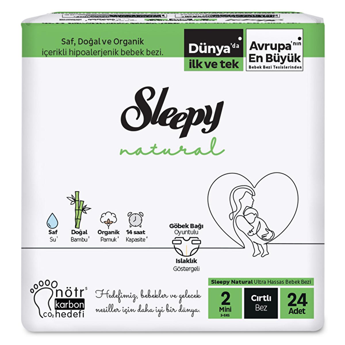 Sleepy Natural Kompakt Baby Diapers - Eco-Friendly, Organic Cotton, High AbsorbencyBaby CareTorqelo.com