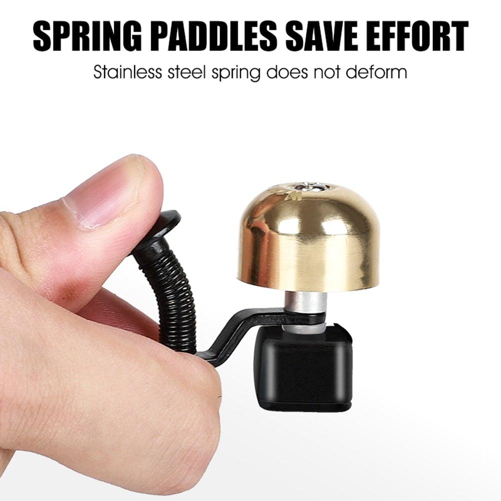 Small Bicycle Bell Mountain Road Bike Horn Sound Alarm Motor Riding Safety Ring Cycling Accessories Bike Bell Classic Bicycle Bell For Bike Ring Bell With Loud Sound Bells For Road Mountain Bike Handlebars AdultsST90SP332GRETorqelo.com