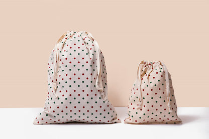 Cloth Gift Bags - Set of 4 by Organic Cotton Mart