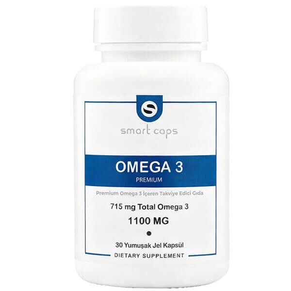 Smart Caps Omega 3 Premium Dietary Supplement 30 SoftgelsSupplementsTorqelo.com