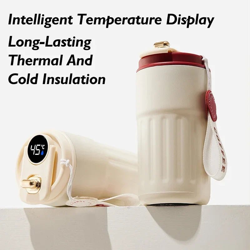 🌡️ Smart LED Thermos Bottle – Stainless Steel Travel FlaskThermos BottleTorqelo.com