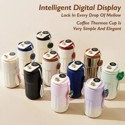 🌡️ Smart LED Thermos Bottle – Stainless Steel Travel FlaskThermos BottleTorqelo.com
