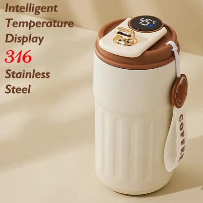 🌡️ Smart LED Thermos Bottle – Stainless Steel Travel FlaskThermos BottleTorqelo.com