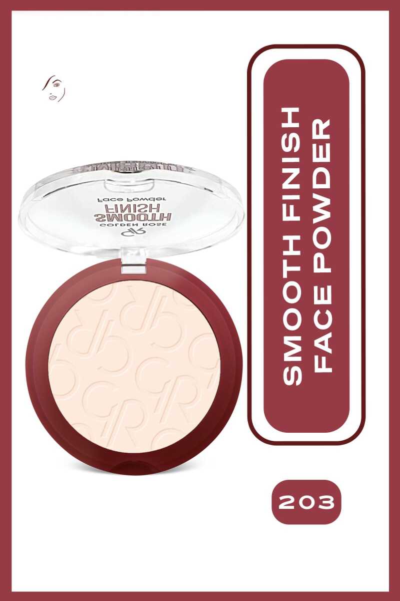 Golden Rose Smooth Finish Face Powder 203 Matte Setting by Beauty Care Bag