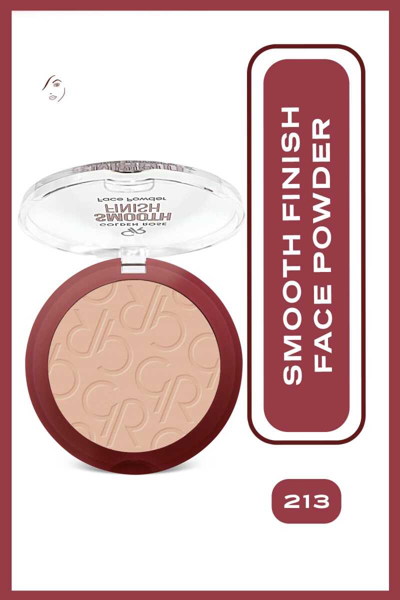 Golden Rose Smooth Finish Face Powder 213 Mattifying by Beauty Care Bag