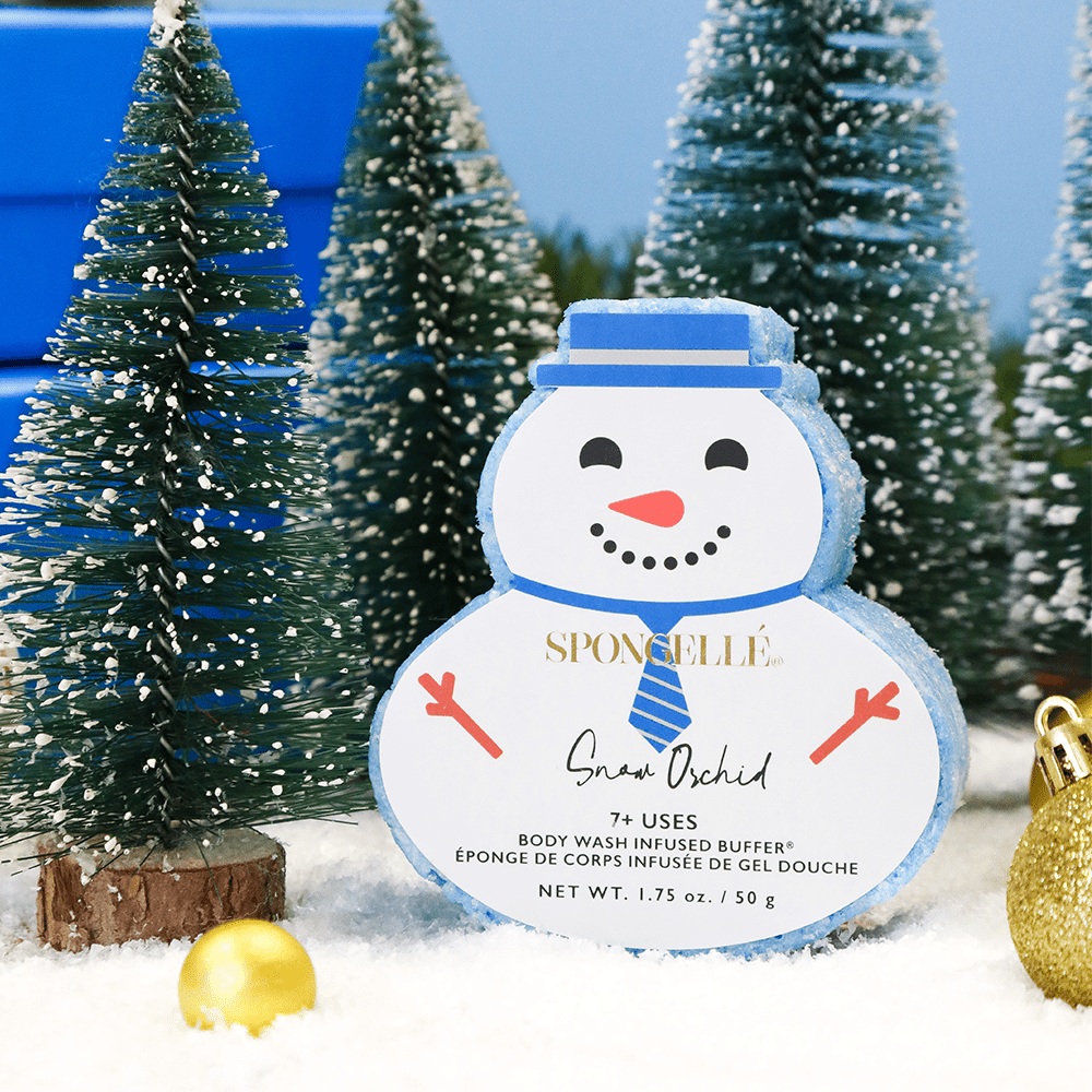 Snow Orchid | Holiday SnowmanBody Wash Infused BufferTorqelo.com